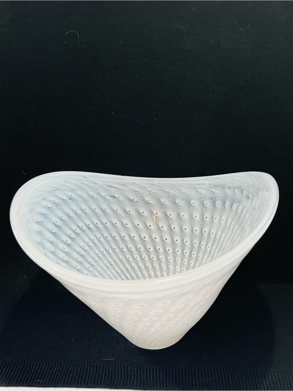 Kosta Boda Goran Warff Art Glass Bowl 13”